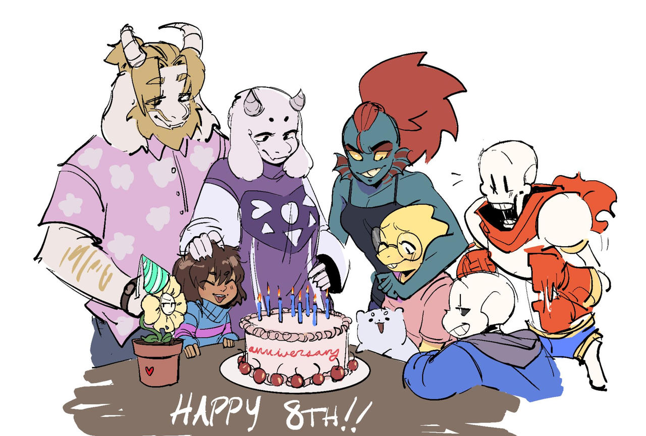 8TH ANNIVERSARY UNDERTALE By Themidnightsunset On DeviantArt 8th-anniversary-undertale-by-themidnightsunset-on-deviantart