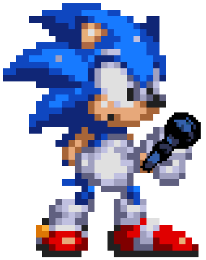 Pixilart - Sonic sprites fnf by JxkiezDaidot