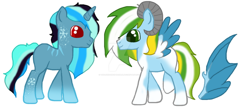 Flaring Blossom and mate by theliondemon-kaimra on DeviantArt