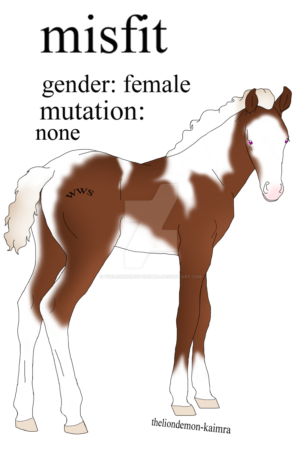 Misfit foal For Sandym918