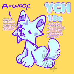 A Woof YCH 3 / 5 OPEN