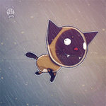 Meong Bego / Retarded Cat by Vusiuz