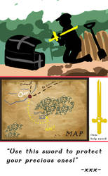 Treasure Hunt Map Template by yami-izumi