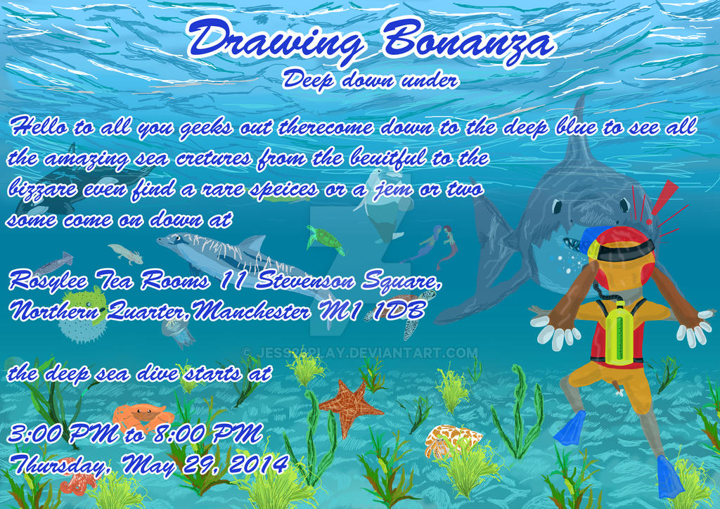 Drawing Bonanza - Under water