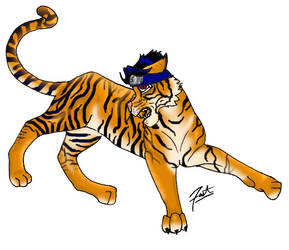 OMG Sasuke Ish A Tiger o.O