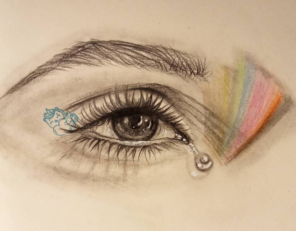 Sad eye by MoonBlueXx on DeviantArt