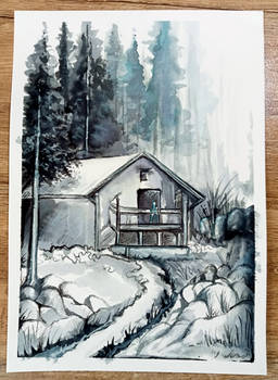 The forest cabin
