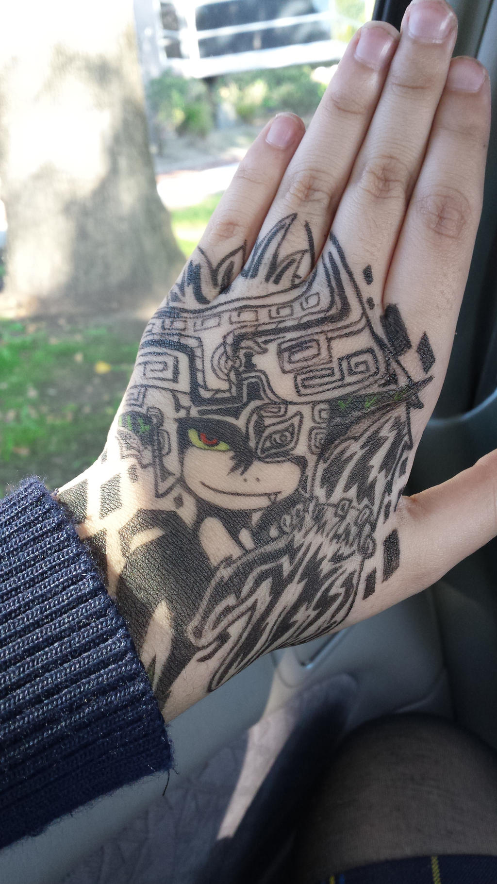 Midna Hand Drawing