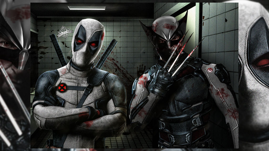 X Force Wolverine And Deadpool By Spider Maguire On Deviantart