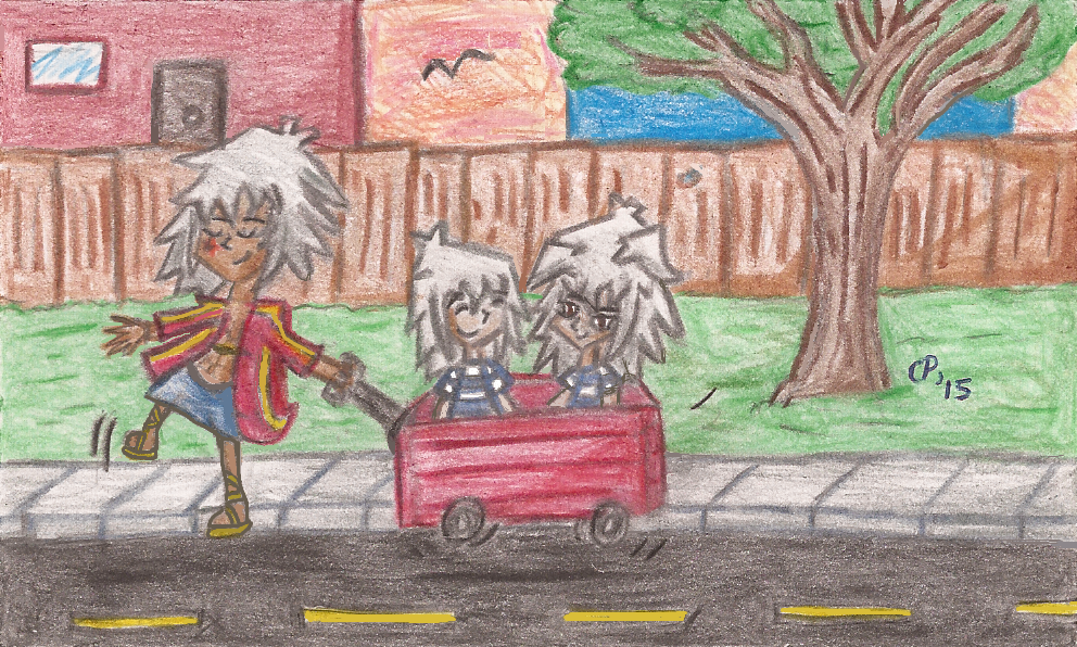 Little Red Wagon by InvdrDana