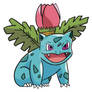 Ivysaur Original Drawing Computer Edit