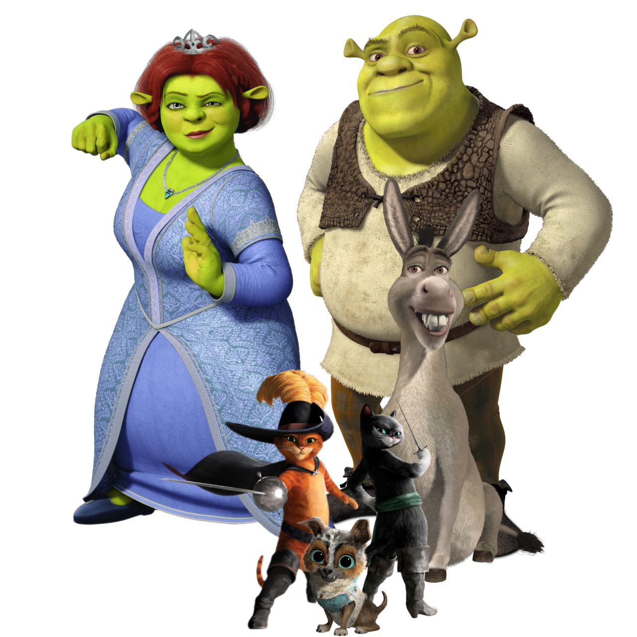 Shrek Characters Png by BlueDreawings20888 on DeviantArt