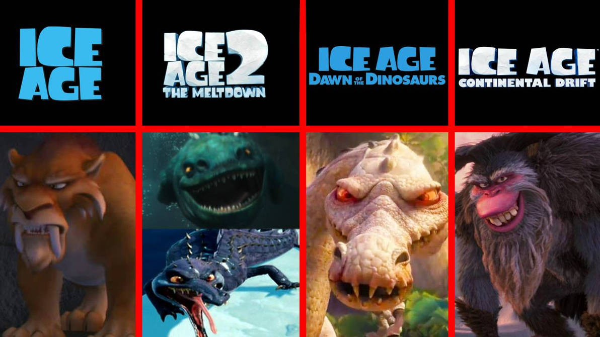 Ice Rage Character Ice Age Villains by BlueDreawings20888 on DeviantArt