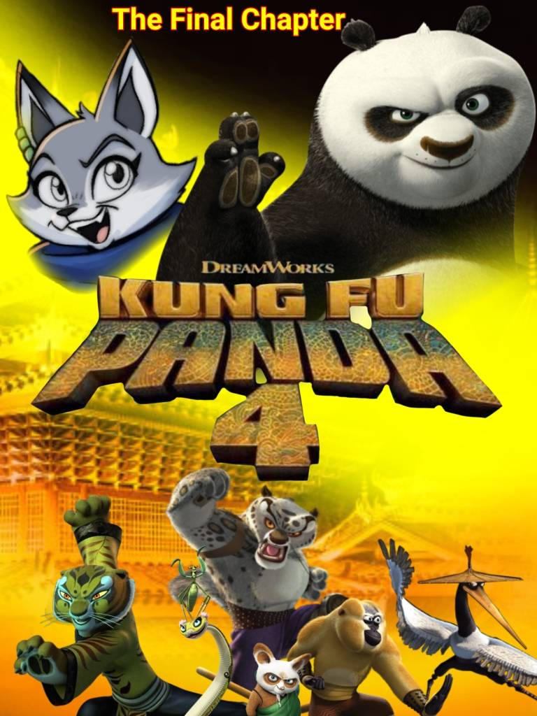 Kung Fu Panda 4 Poster (By Me) by BlueDreawings20888 on DeviantArt