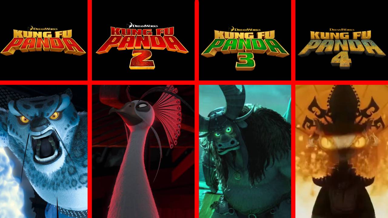 Kung Fu Panda Villains V2 by BlueDreawings20888 on DeviantArt