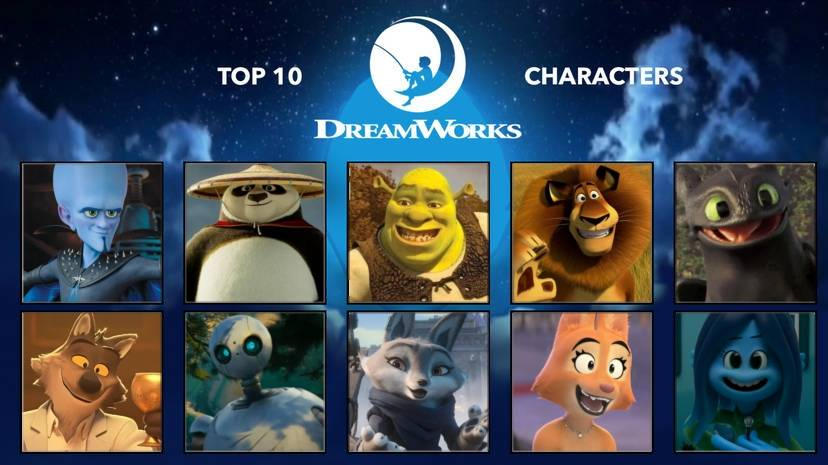 Dreamworks Creating Characters Top 10 Favorite Dreamworks Characters by BlueDreawings20888 on DeviantArt