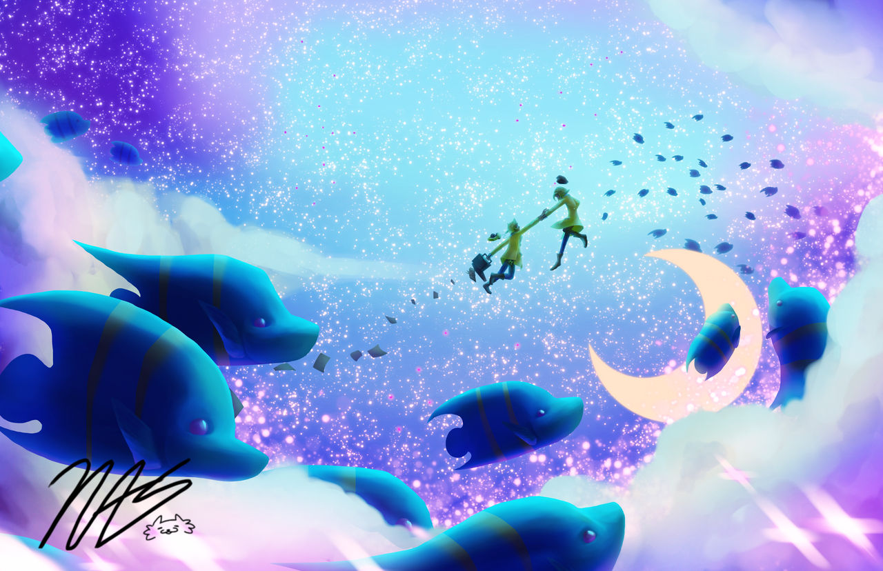 Sky Fish Fan Art by NaturallyAsleep on DeviantArt