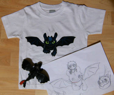 toothless baby t-shirt