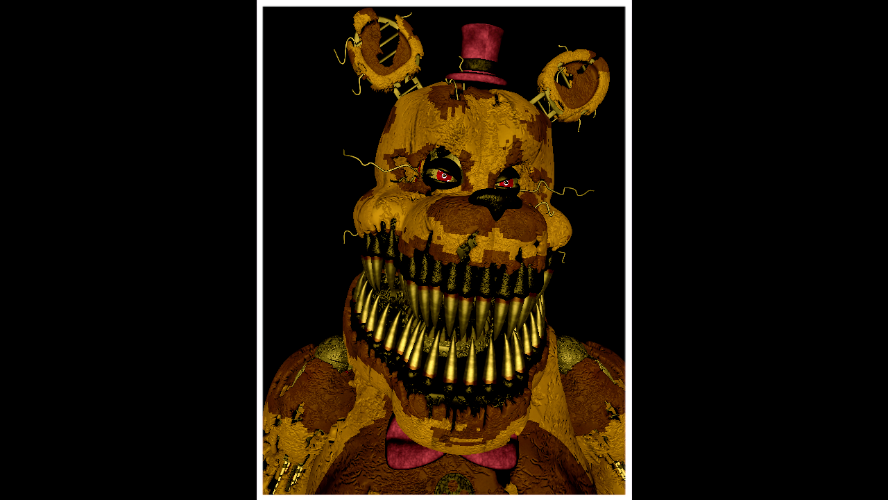 Nightmare Fredbear jumpscare UCN by Jpizza555 on DeviantArt