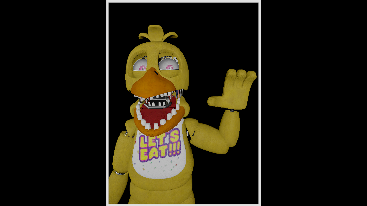 I added the 2015 Withered Chica from Sfm/Gmod to UCN! (UCN Mods) 