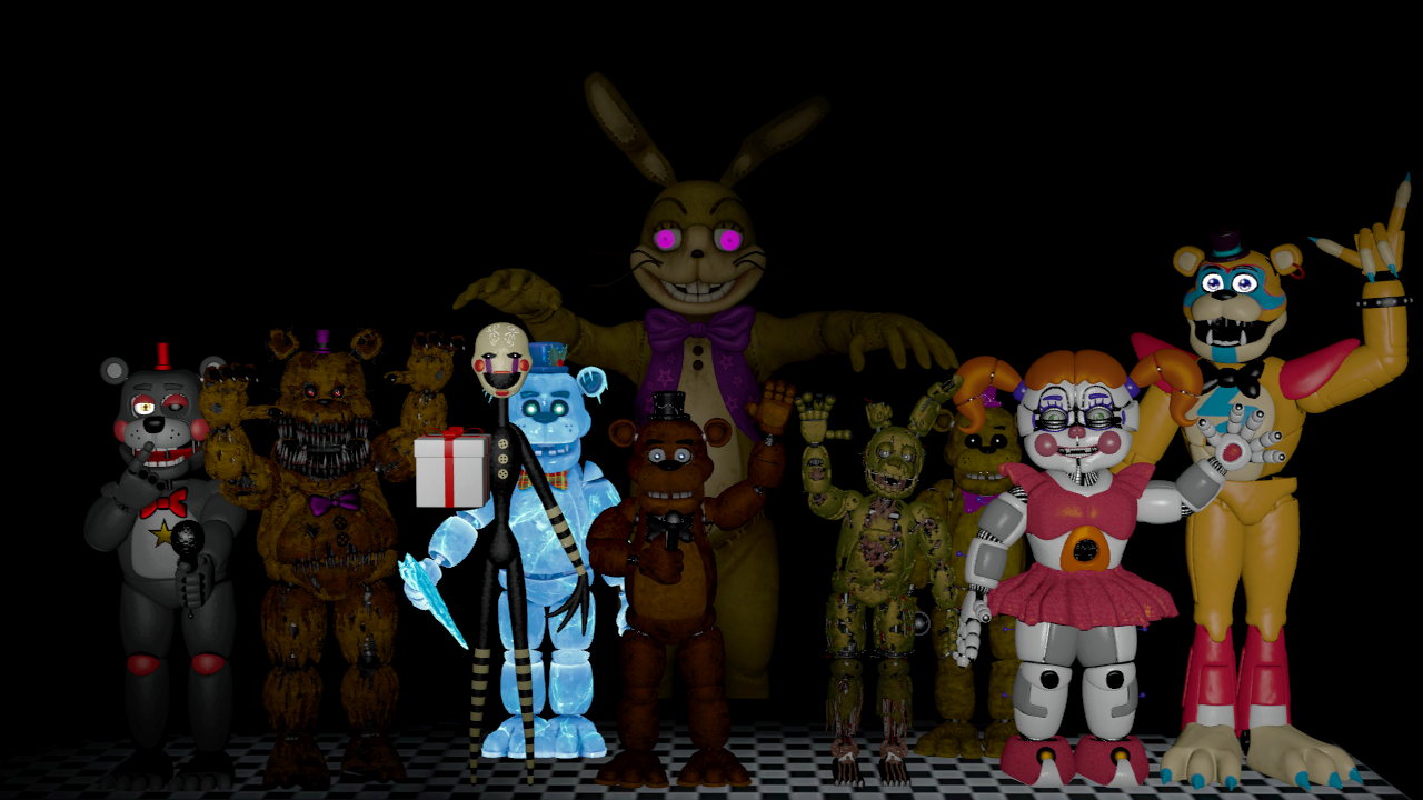 Five Nights at Freddy's 1 (V3) by Stennax on DeviantArt