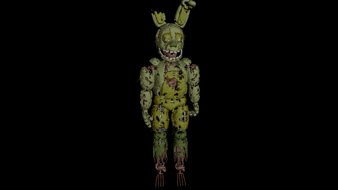 Springtrap Secret SFM FNAF Springtrap full body by mauricio2006 on DeviantArt