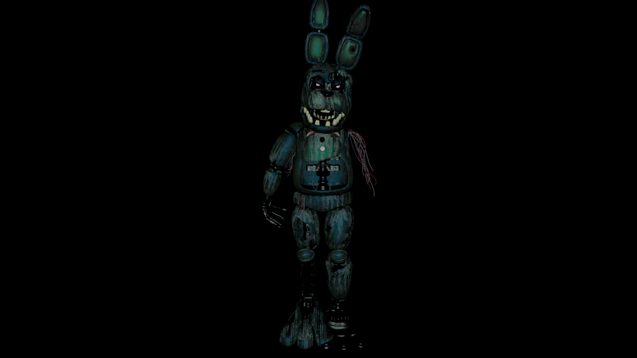 FNAF Security Breach Glamrock Bonnie Full Body V4 by mauricio2006