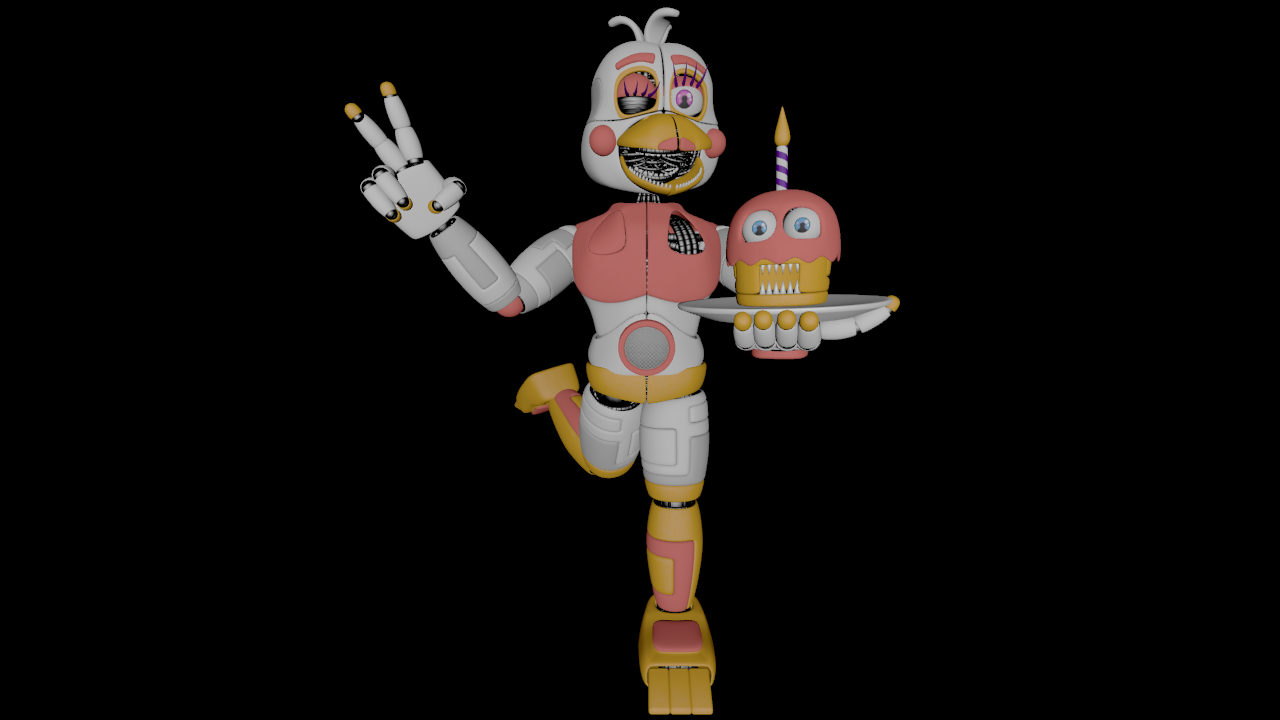 Funtime Chica, Fnaf World Characters and Fan Made