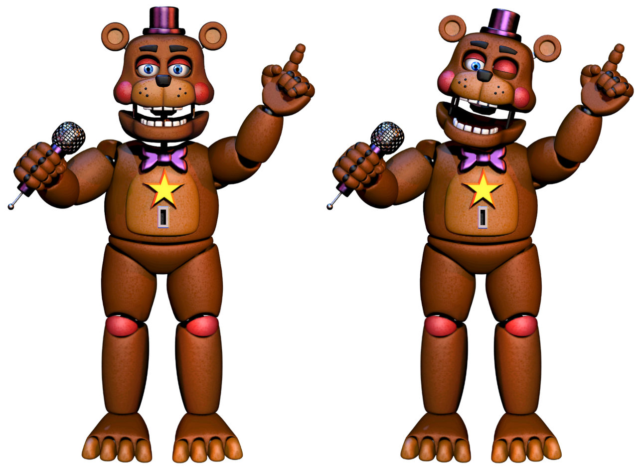 FNAF 1/6: Classic Rockstar Freddy by Estevamgamer on DeviantArt