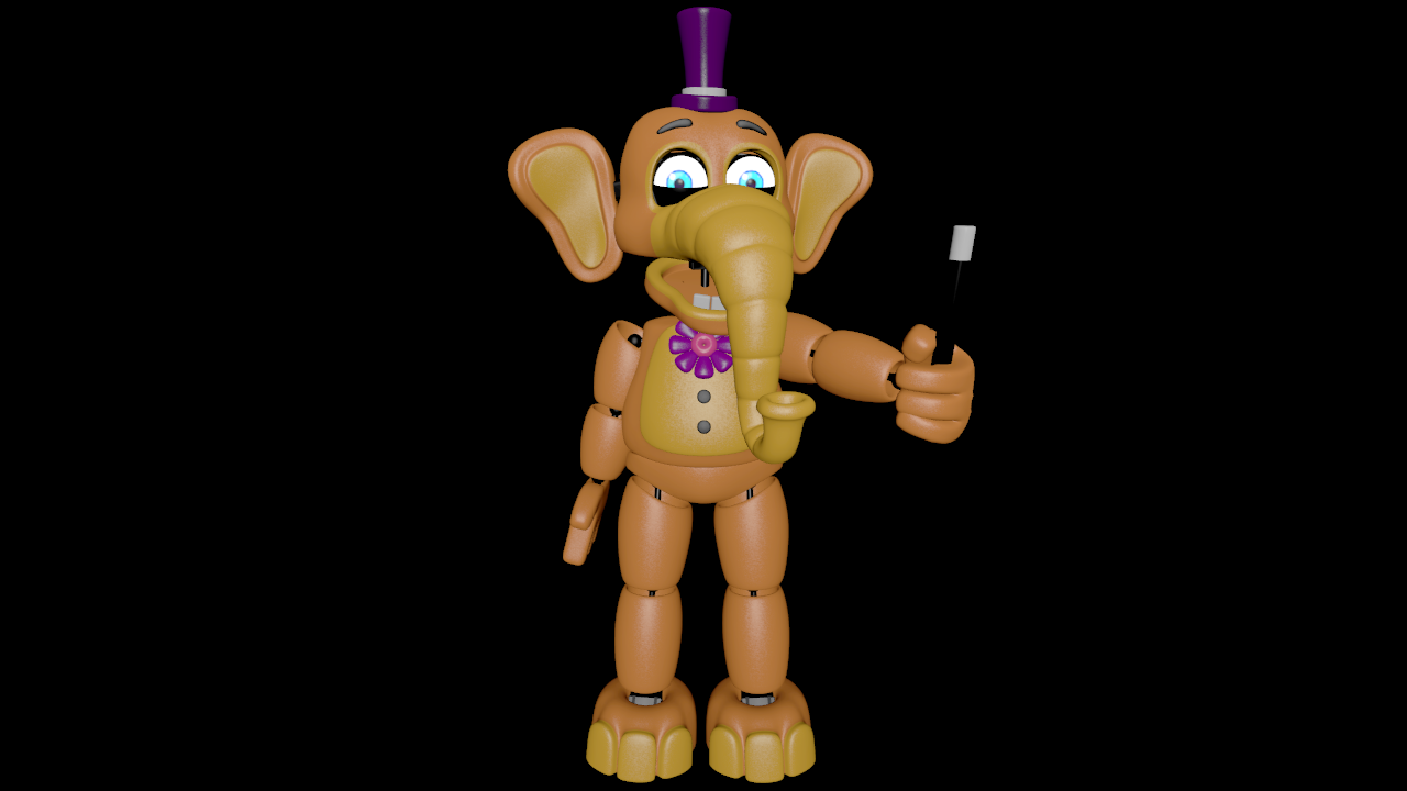 FNAF Five Nights At Freddy´s Orville elephant 9 animatronics