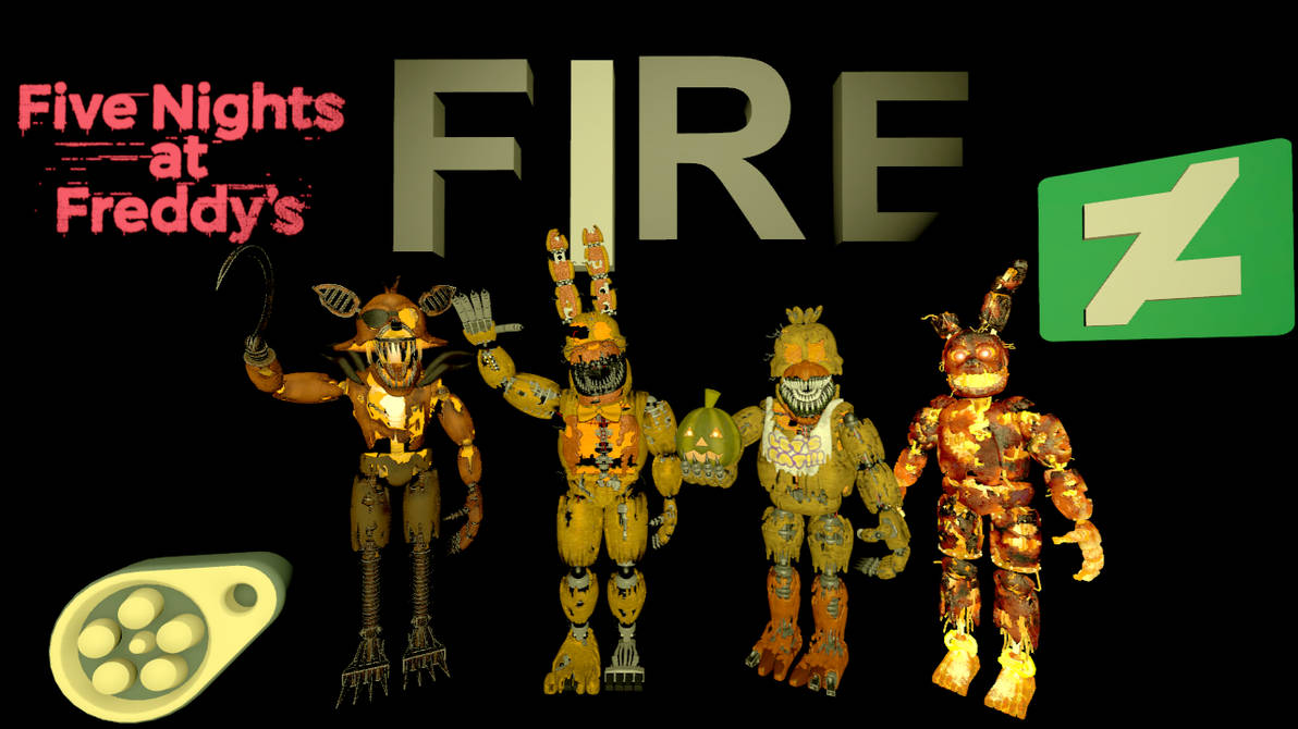 My Favorites Characters Of FNAF Security Breach V3 by mauricio2006