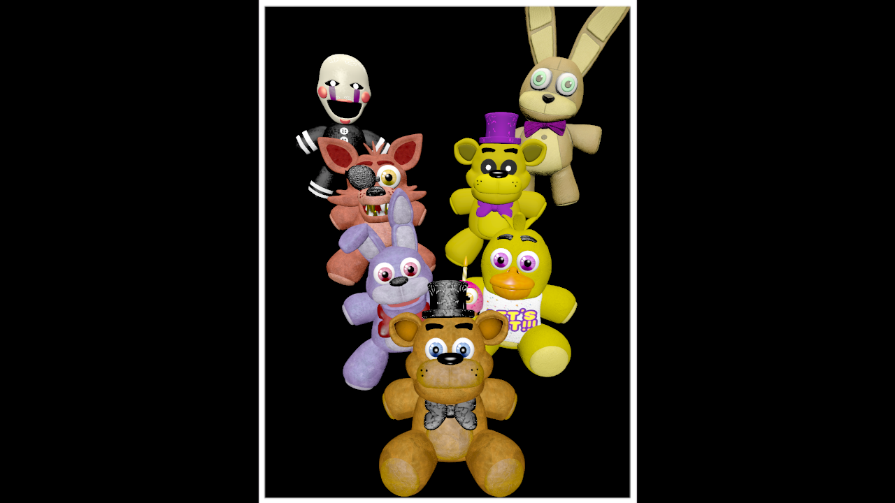 FNAF SFM Fredbear and Friends Gang by KingPhantom23 on DeviantArt