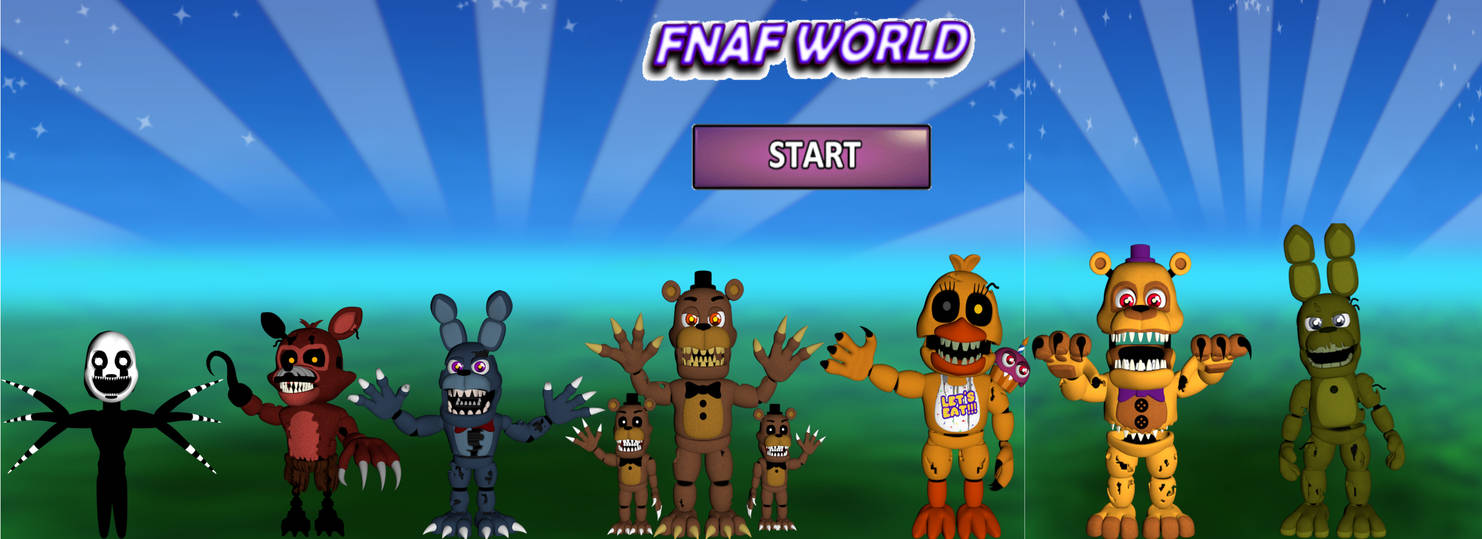 FNAF C4D Adventure Nightmare Fredbear And Friends by mauricio2006 on ...