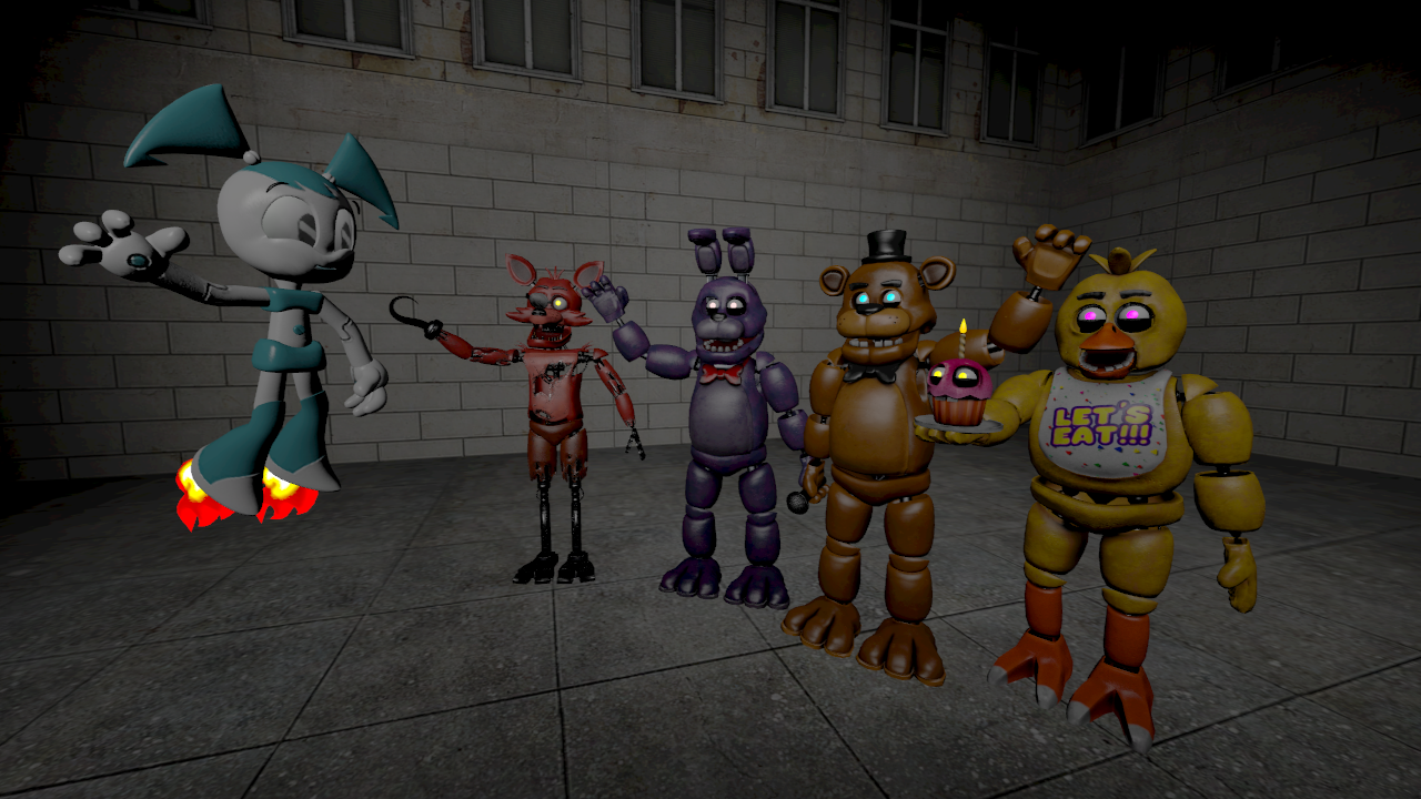 SFM FNAF Fazbear And Friends Meet Jenny Wakeman AR by mauricio2006 on ...