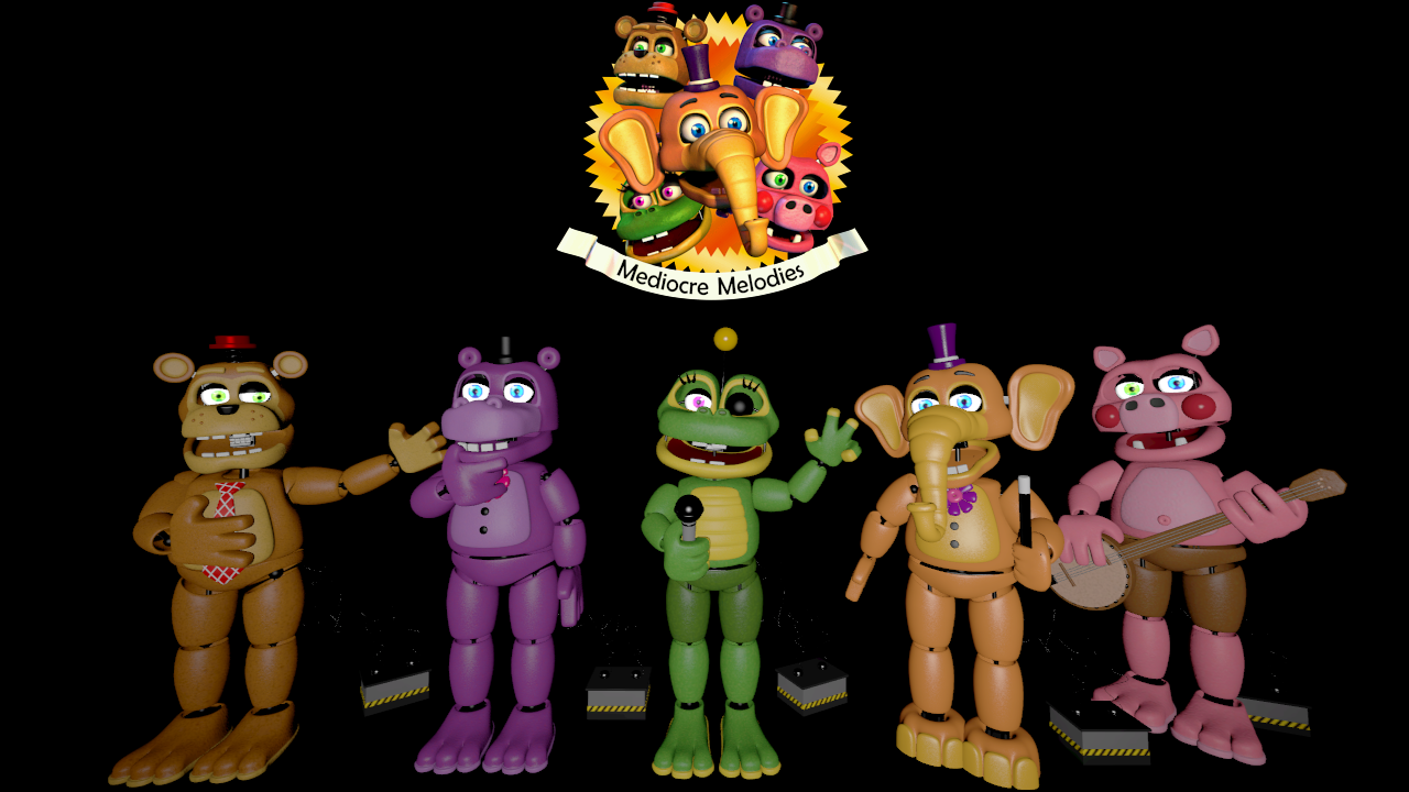 SFM FNAF My Favorites Characters Of FNAF 5/8 by mauricio2006 on