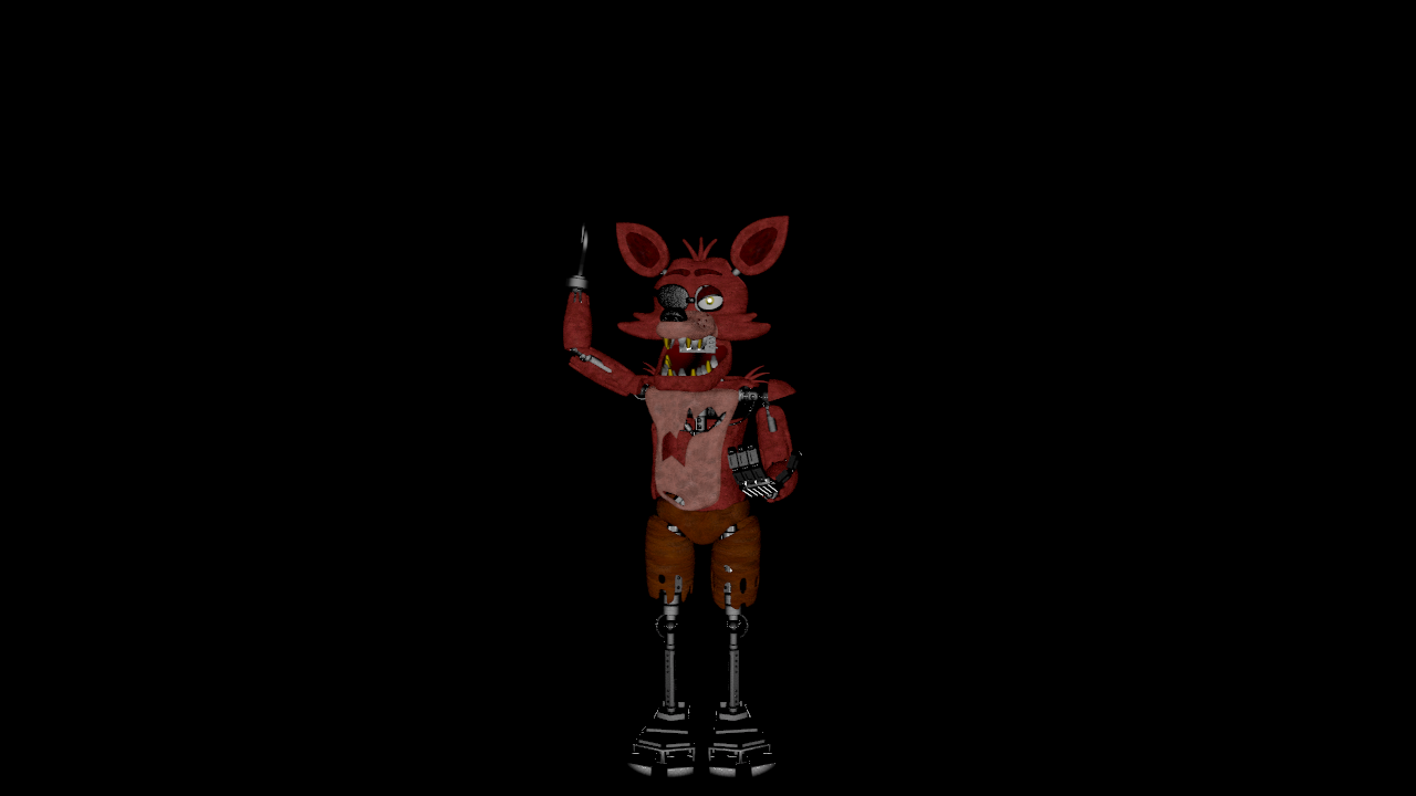 FNAF/SFM) Withered Foxy Full Body by happyfeetpo on DeviantArt