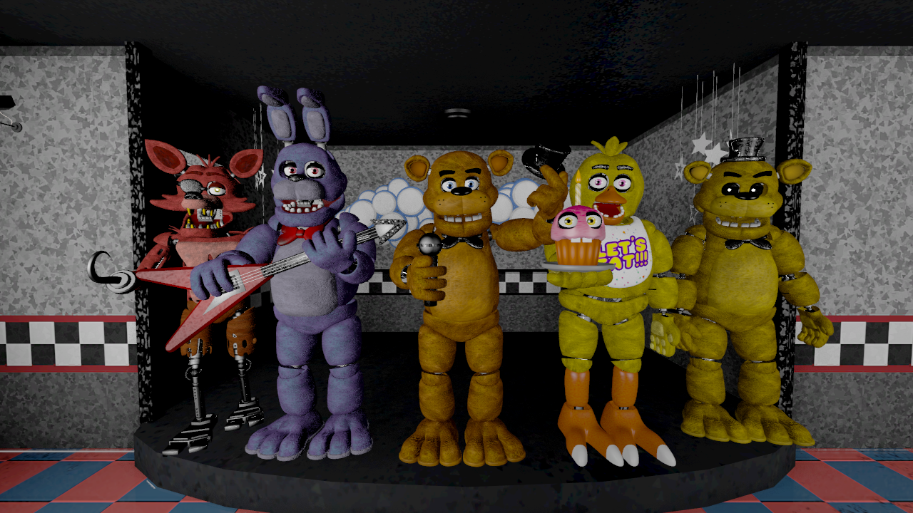 FNAF 1 map by MrMarioluigi1000 on DeviantArt