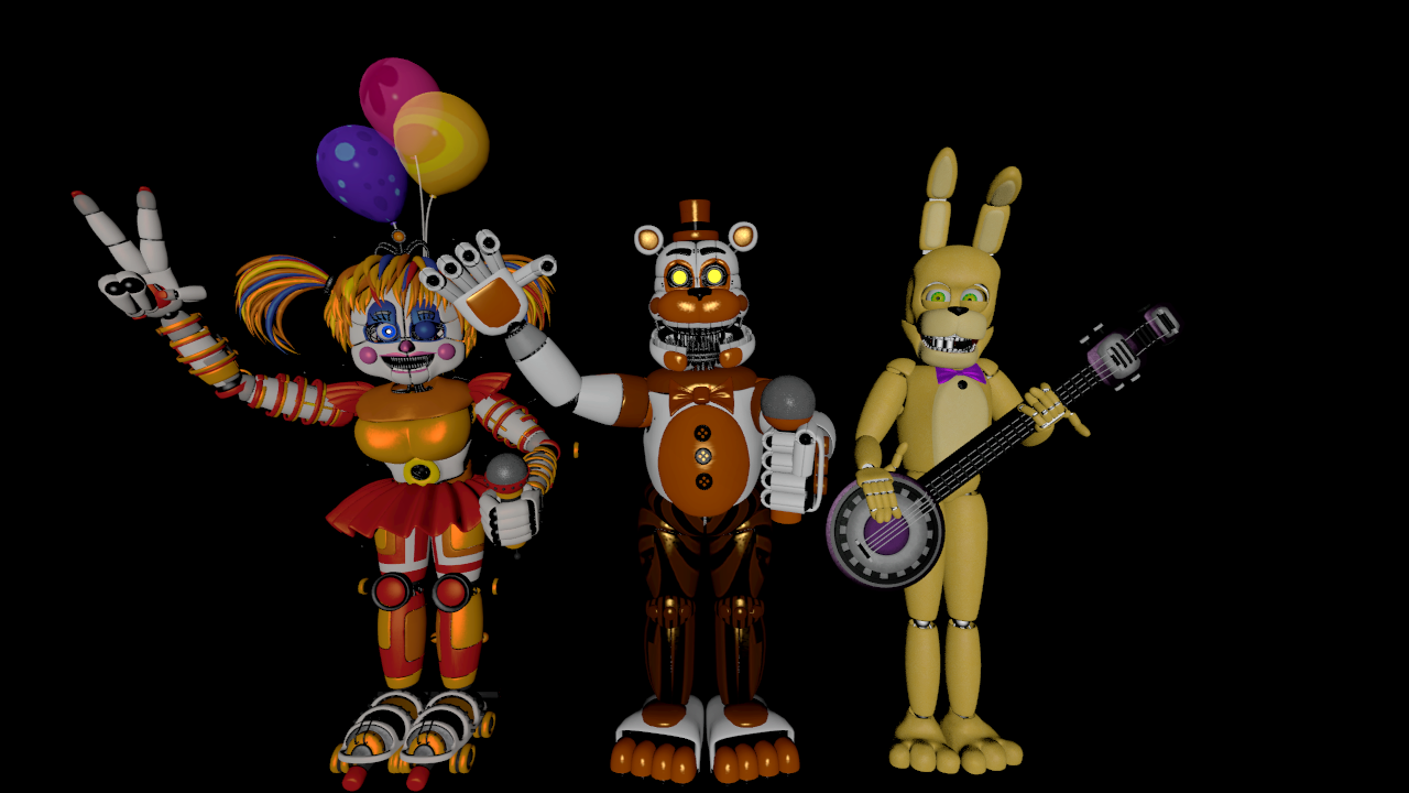 Sfm Fnaf Nightmare Springlocks animatronics V2 by mauricio2006 on DeviantArt