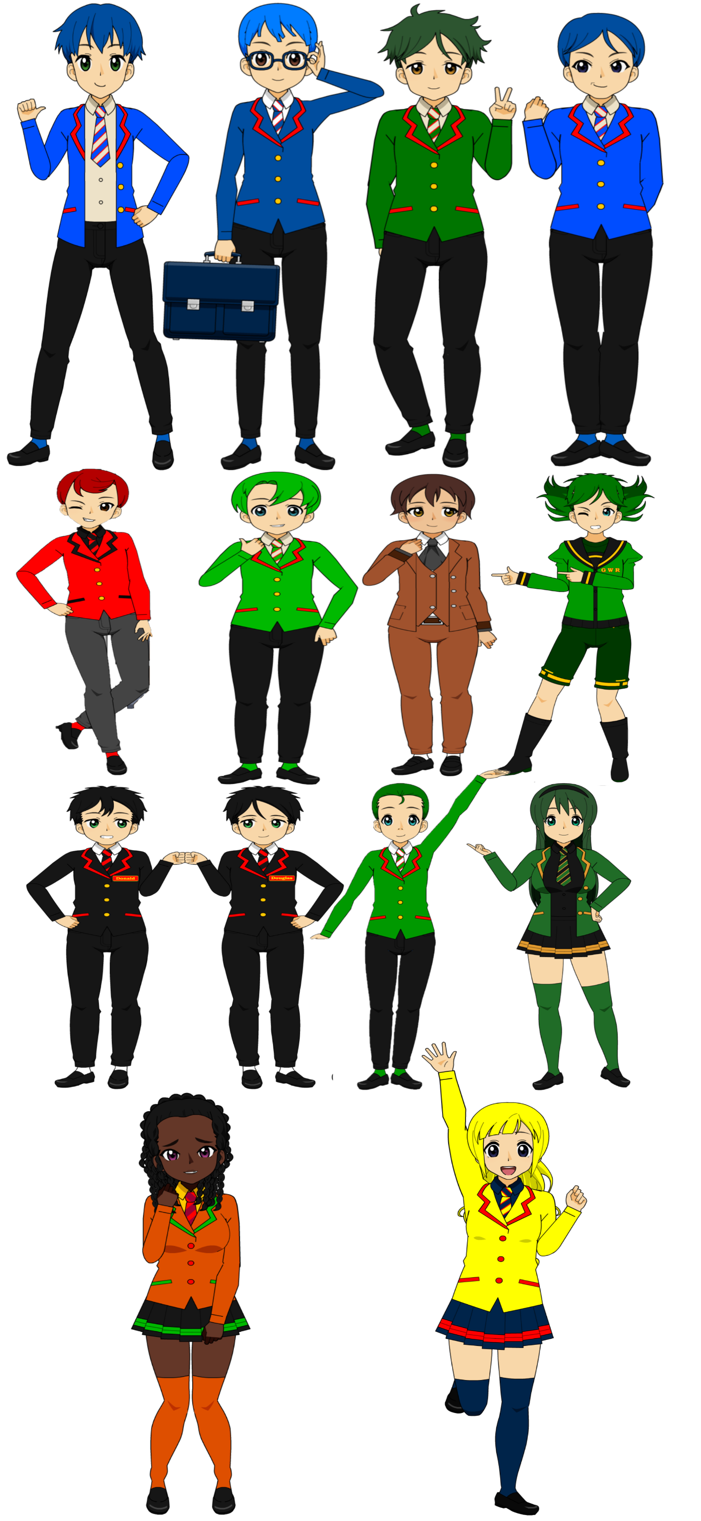 Thomas And Friends Humanized Deviantart