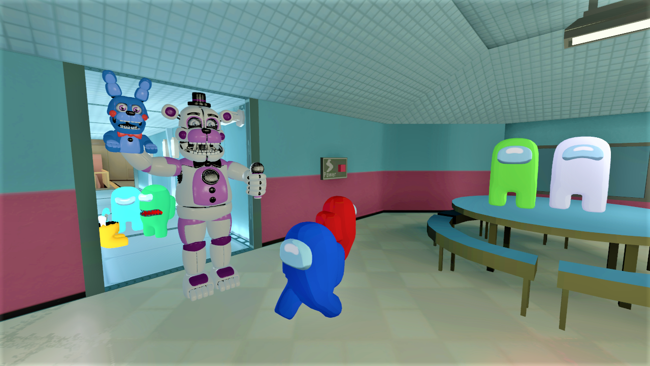 SFM FNAF Funtime Freddy In Among Us by mauricio2006 on DeviantArt