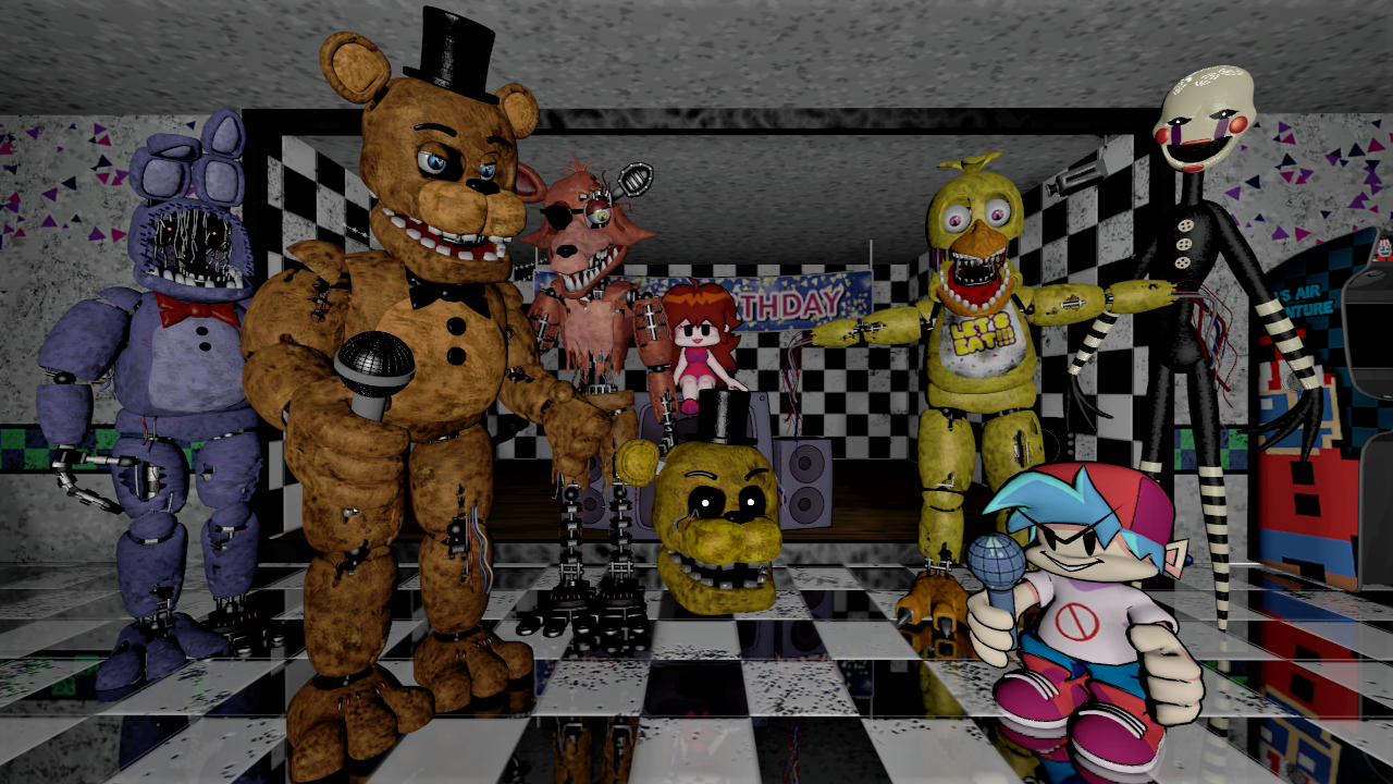 FNF: FNaF World  Friday Night Funkin