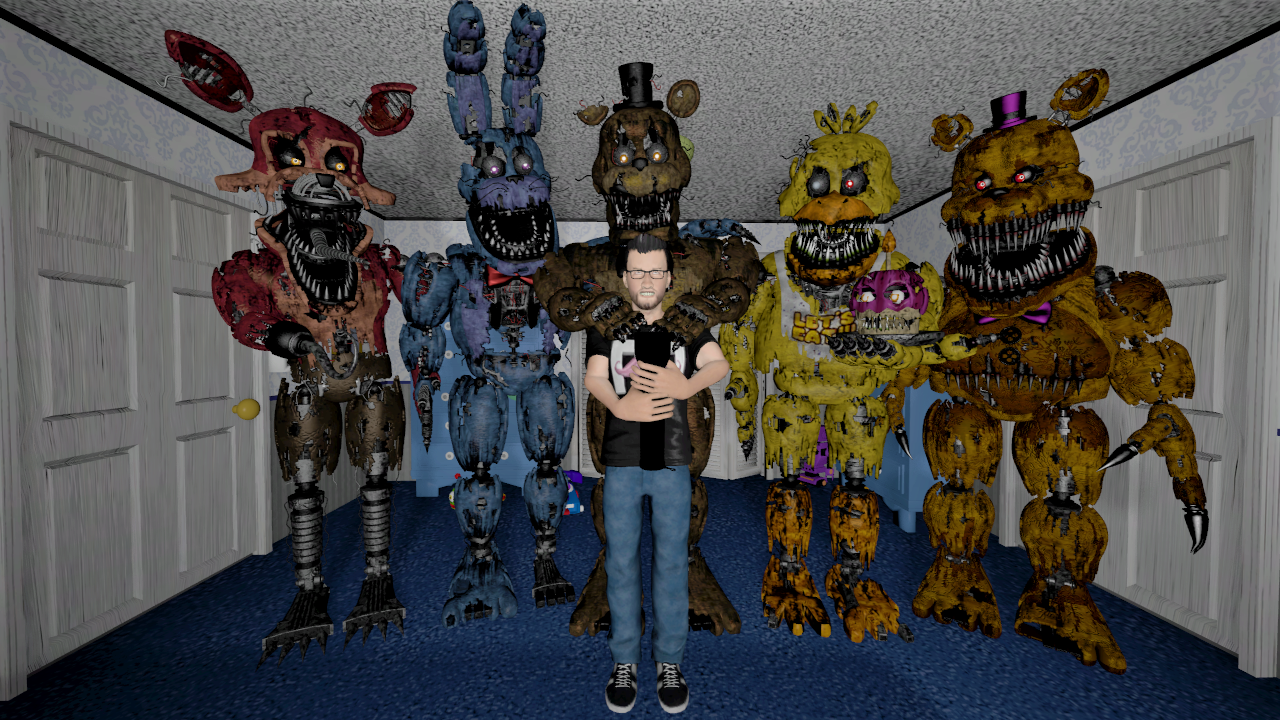 My Favorites Characters Of FNAF 3 V3 by mauricio2006 on DeviantArt