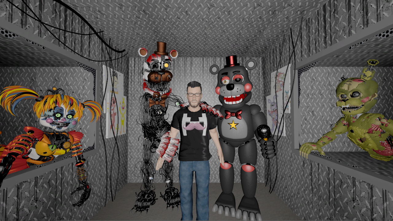 SFM FNAF My Favorites Characters Of FNAF 5/8 by mauricio2006 on