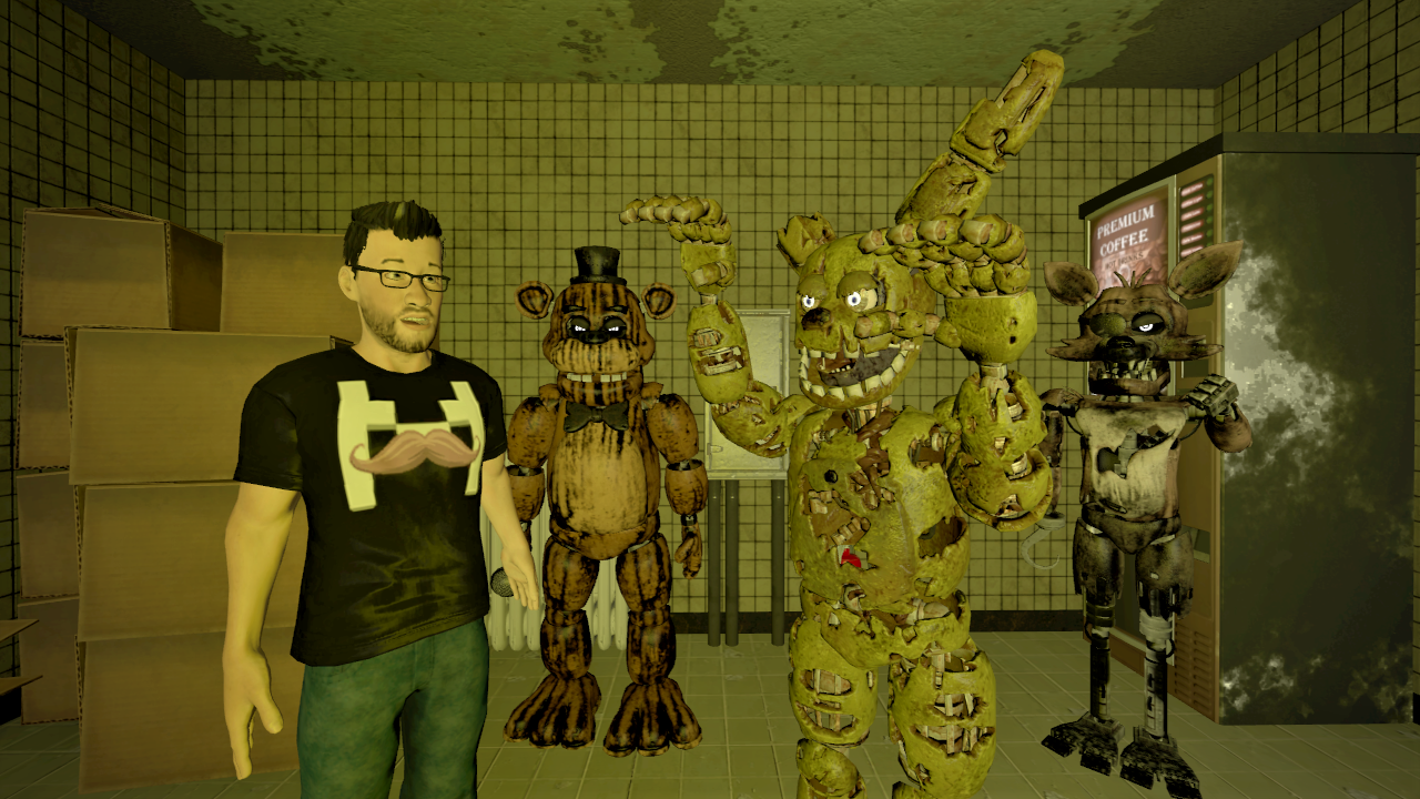 SFM FNAF Fredbear's And Friends Remastered V2 by mauricio2006 on