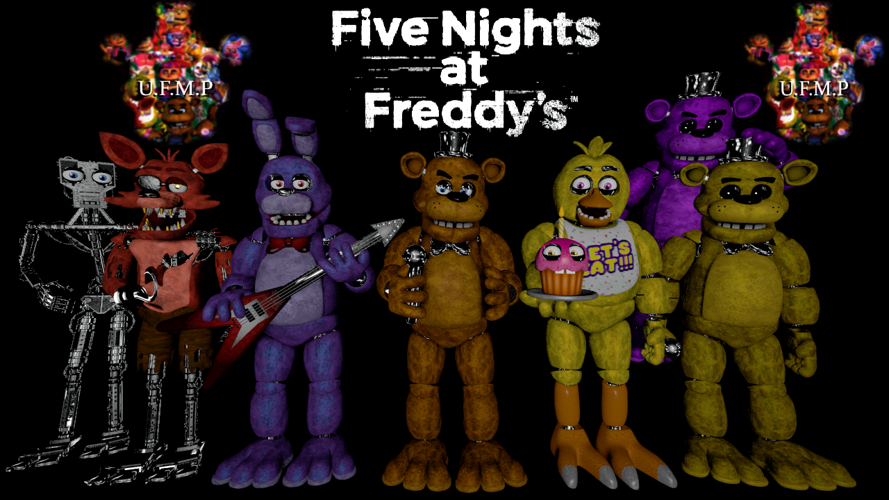 UFMP FNaF 1 Pack Release by UFMPDA on DeviantArt