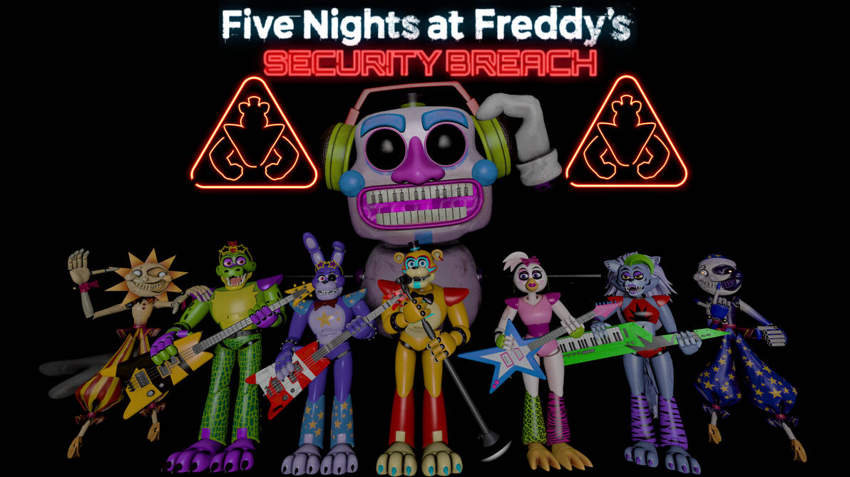 Five Nights at Freddy's: Security Breach on 3D-FNAF - DeviantArt