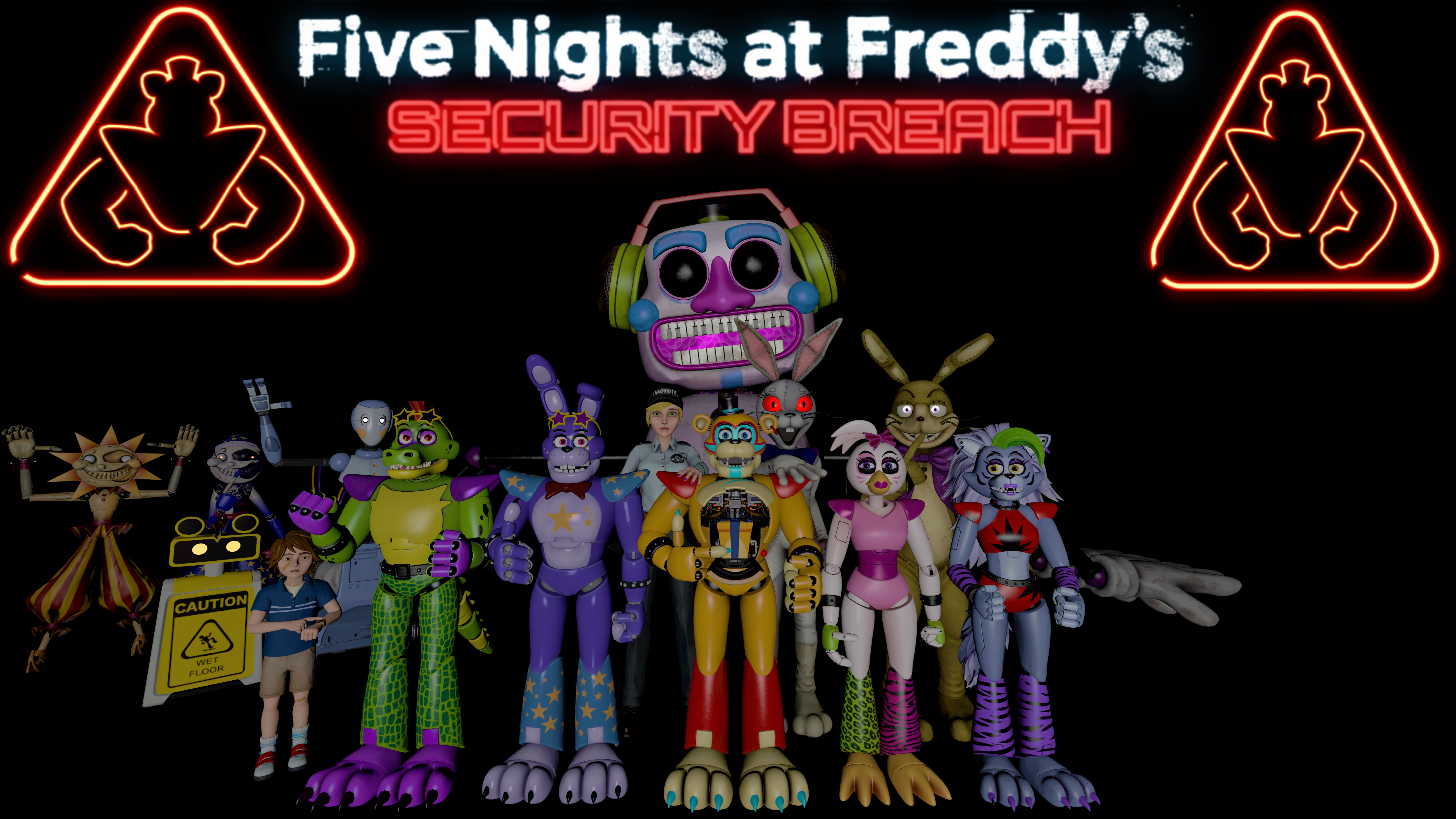 My Favorites Characters Of FNAF 2 V2 by mauricio2006 on DeviantArt