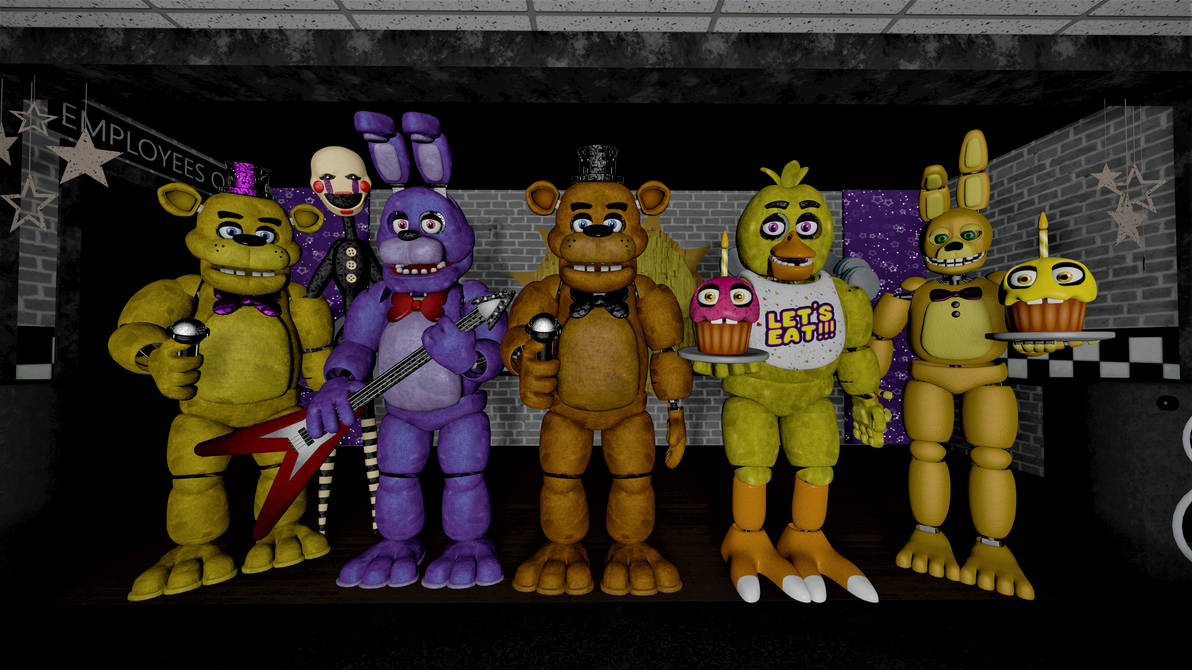 SFM FNAF Fredbear And Friends Showtime 1/2 by mauricio2006 on DeviantArt