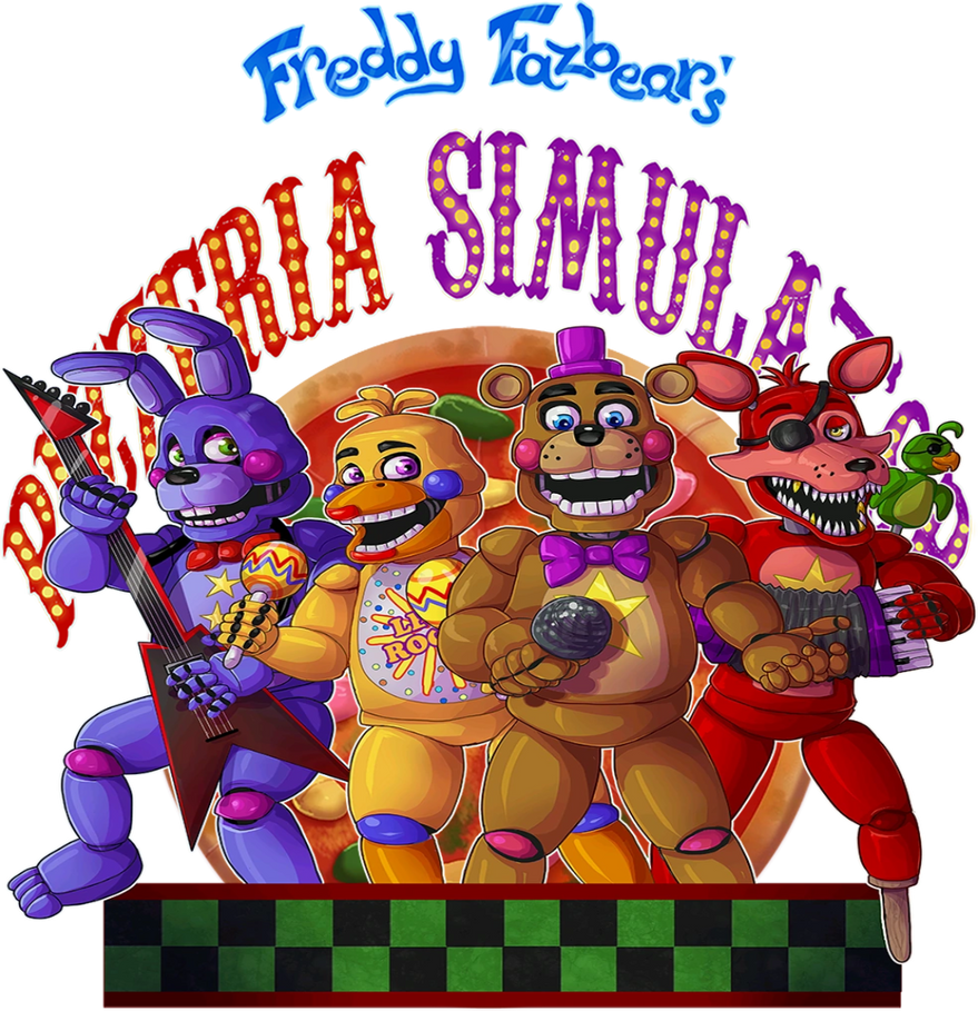 Freddy Fazbear's Pizzeria Simulator Logo by mauricio2006 on DeviantArt