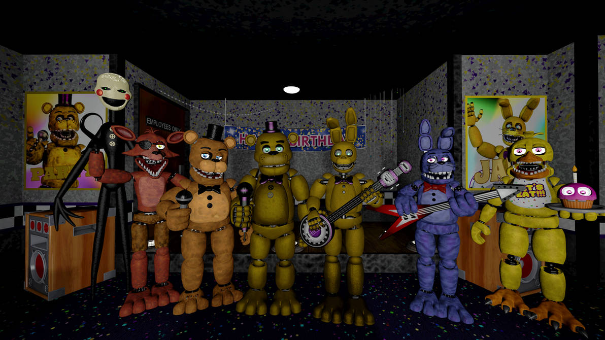 SFM FNAF Welcome To Fredbear's Family Diner by mauricio2006 on DeviantArt